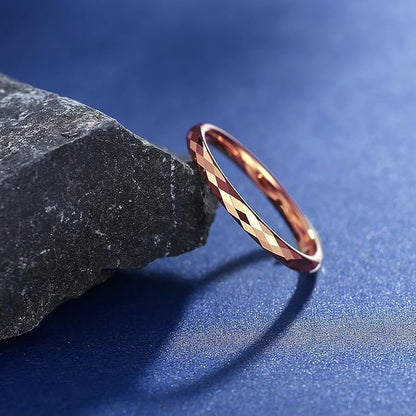 083基地 リング メンズ 指輪 タングステン 多面カット キラキラ 金属アレルギーフリー 横幅4mm 真空メッキ アクセサリー プレゼント 真空メッキ