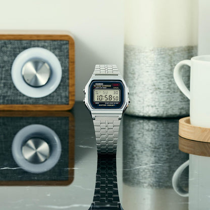 カシオ 腕時計 カシオ コレクション A158WA-1JH メンズ シルバー