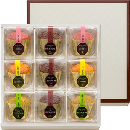 ブールミッシュ（BOULMICH）ミニトリュフケーキ 御年賀・お年賀・プレゼント・ギフト・内祝・誕生日・お返し】（4個入り）