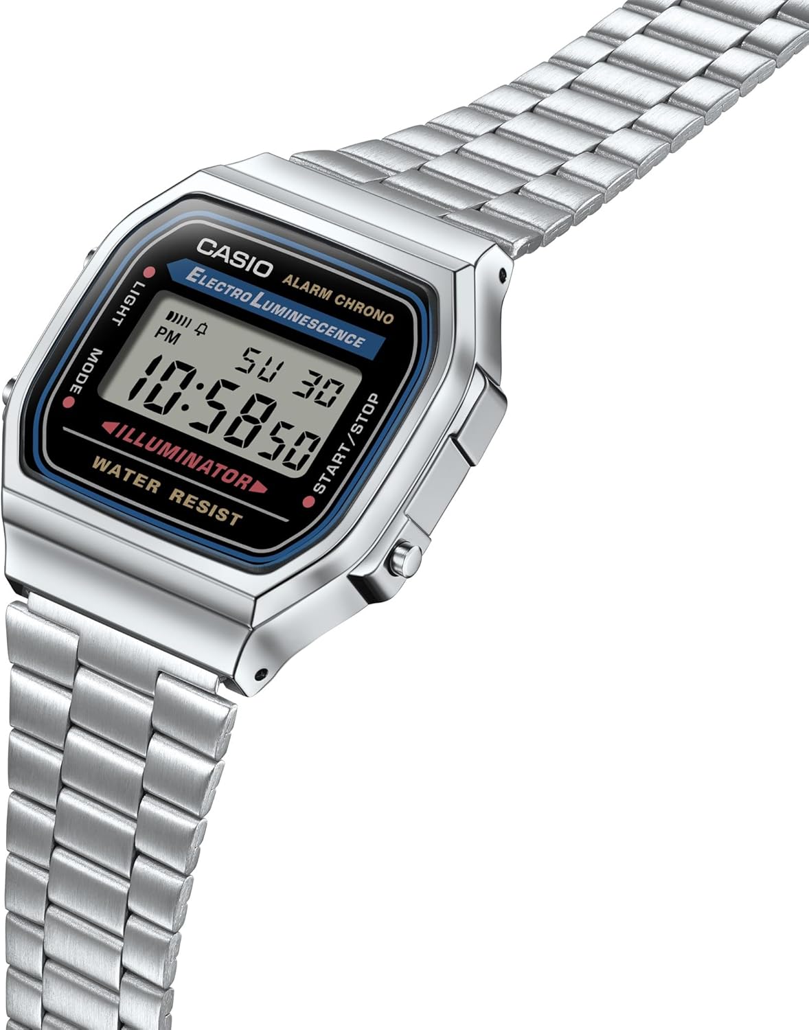 カシオ 腕時計 カシオ コレクション A158WA-1JH メンズ シルバー