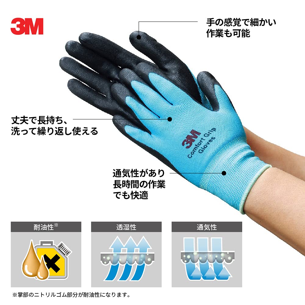 スリーエム  コンフォートグリップ グローブ グリーン Mサイズ GLOVE-GRE-M (× 2)