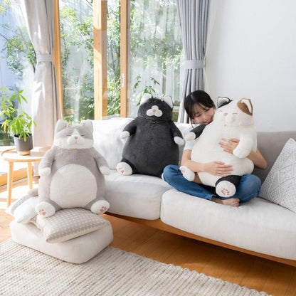 りぶはあと はちわれのかつお 抱き枕 ぬいぐるみ Mサイズ 全長約26cm