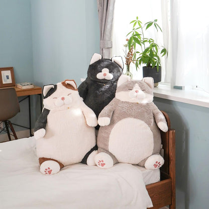 りぶはあと はちわれのかつお 抱き枕 ぬいぐるみ Mサイズ 全長約26cm