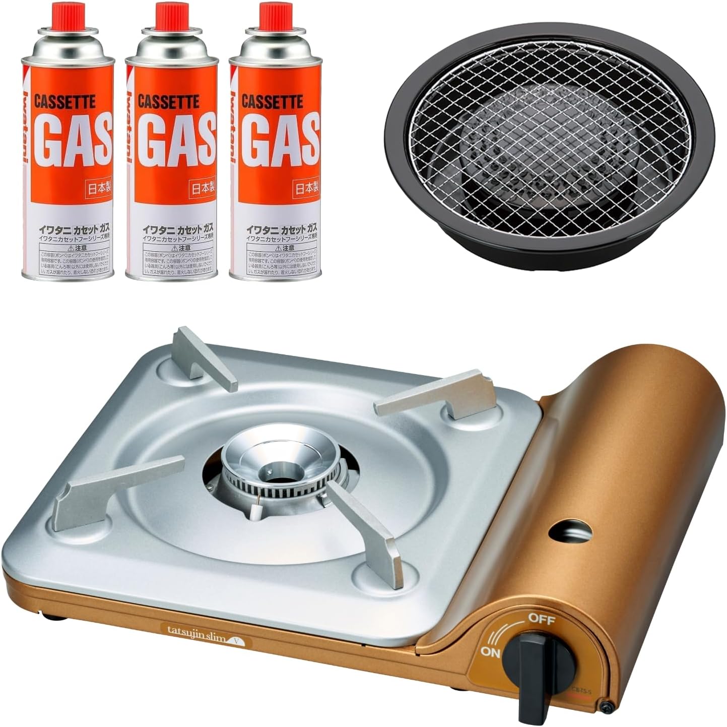イワタニ（Iwatani／岩谷）カセットフー 達人スリムIII CB-SS-50（1台）日本製／防災対応