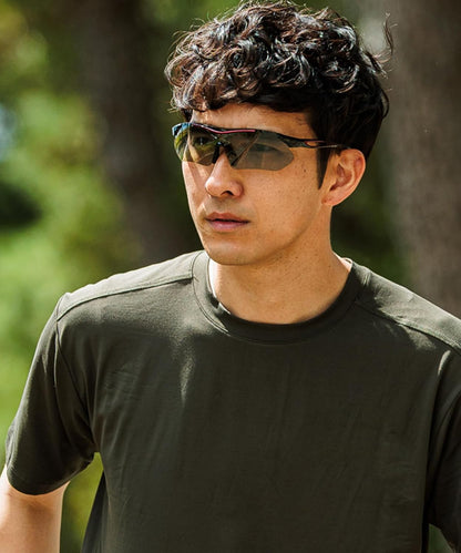 エーフィットスポーツサングラス 超軽量モデル アジアンフィット UVカット ケースセット AF-7001