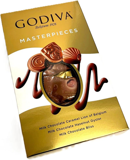 GODIVA マスターピース ミルクチョコレート アソート, 360g 高級チョコレート詰め合わせ