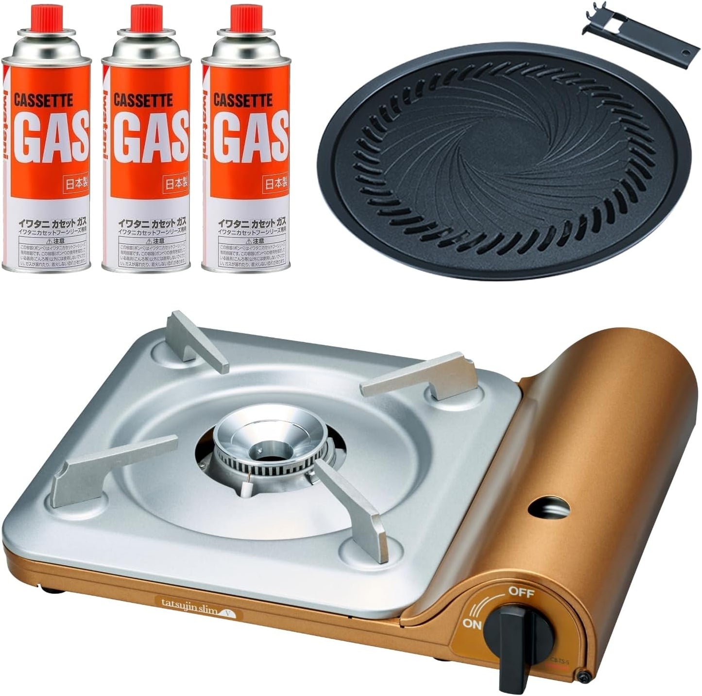 イワタニ（Iwatani／岩谷）カセットフー 達人スリムIII CB-SS-50（1台）日本製／防災対応