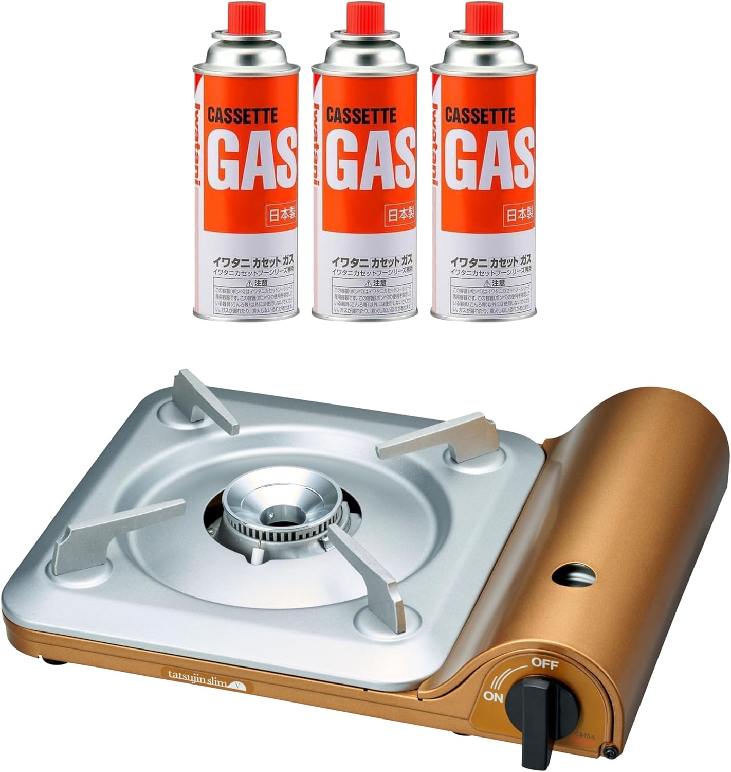 イワタニ（Iwatani／岩谷）カセットフー 達人スリムIII CB-SS-50（1台）日本製／防災対応