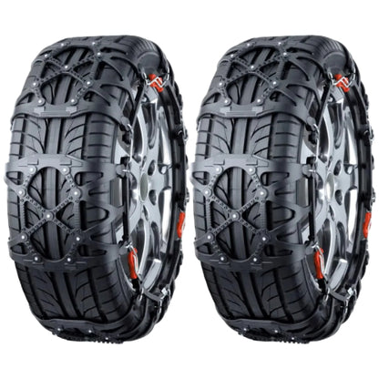 カーメイト 【正規品】 簡単装着 日本製 JASSA認定 非金属 タイヤチェーン バイアスロン クイックイージー QE1 適合:155/55R14 155/65R13 (夏) 145R12 (夏) 135R13 QE1 ブラック