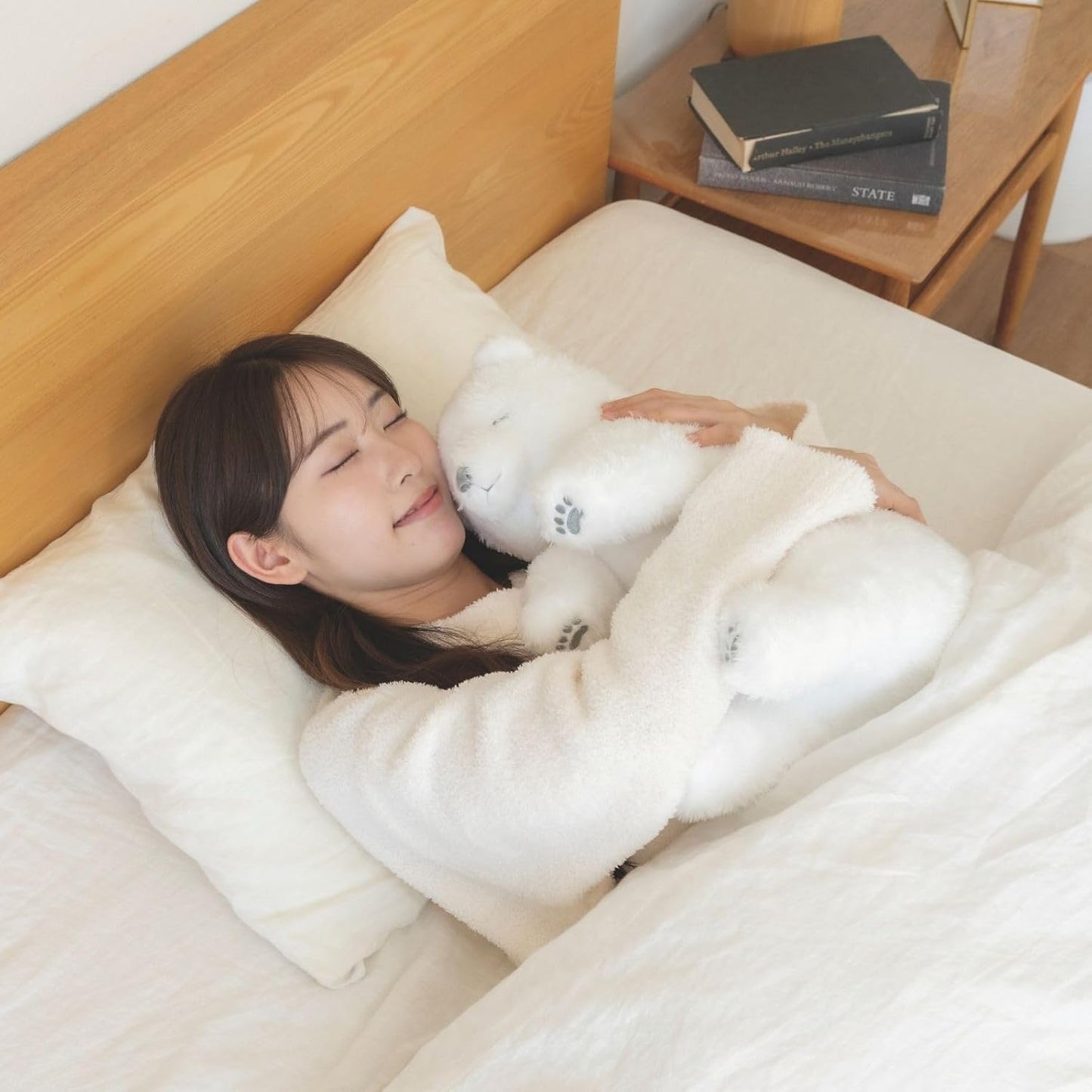 りぶはあと ソイネ ブラン 添い寝まくら ぬいぐるみ Mサイズ 全長約43cm