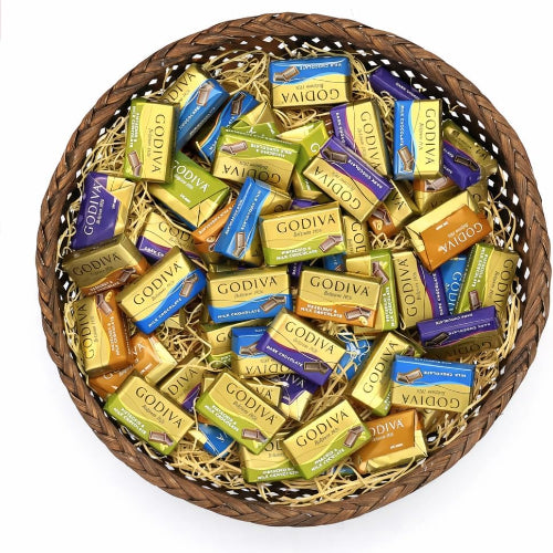 GODIVA ゴディバ チョコレート ナポリタン 4種 約52個 約225g HARY SHOPパッケージ プレゼント バレンタイン サンクスカード付