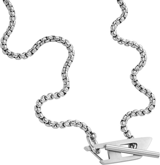 Diesel（ディーゼル）ステンレス製チェーンネックレス メンズ