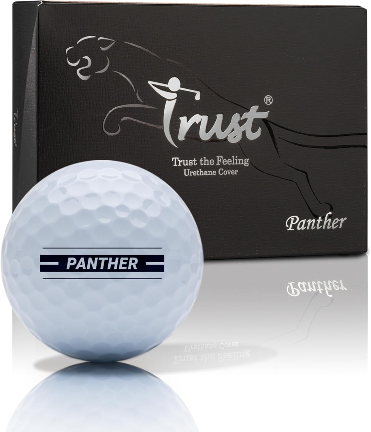 TRUST トラスト ゴルフボール Panther パンサー ウレタンカバー 1ダース12個 / 4ダース48個 オレンジ