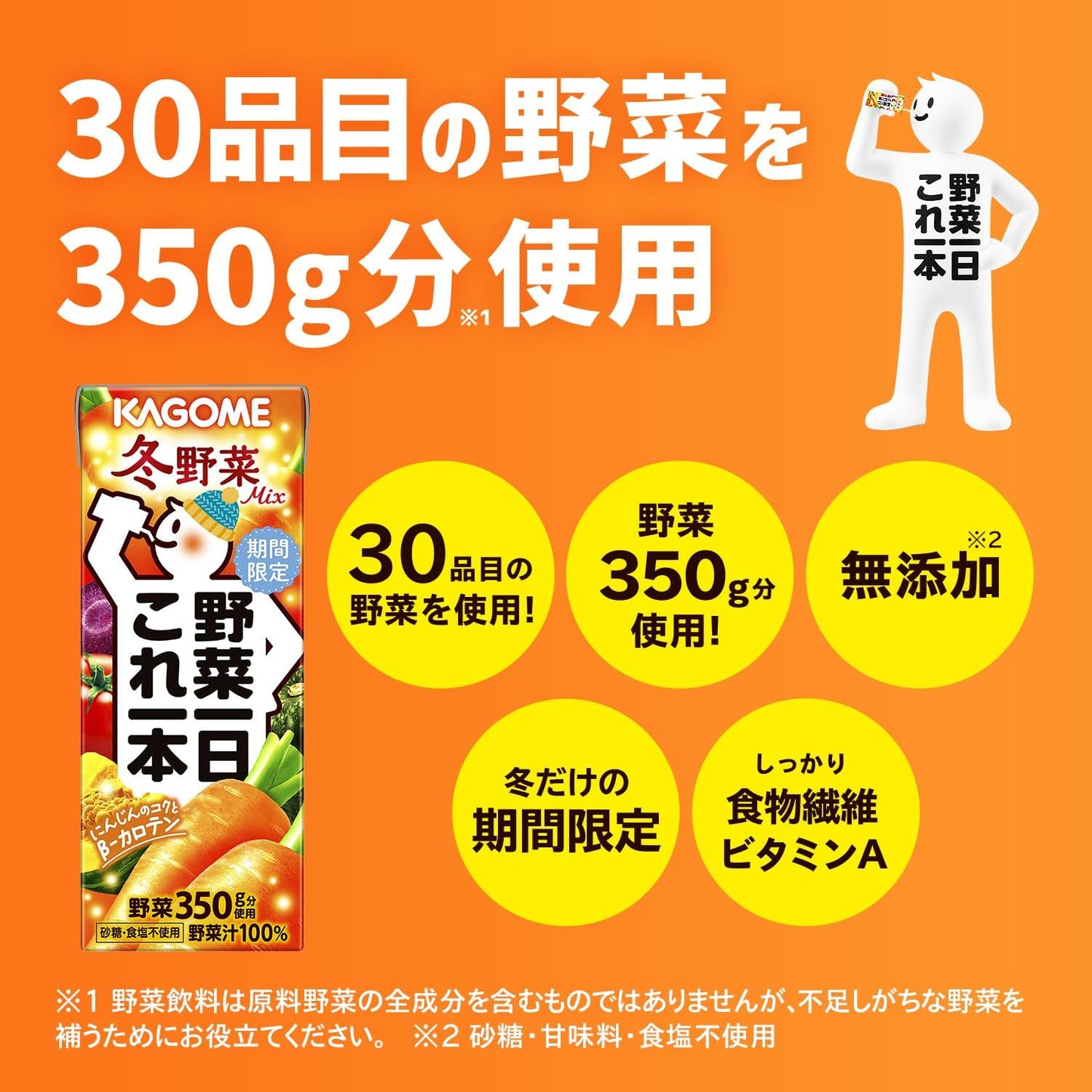カゴメ 野菜一日これ一本 200ml紙パック×24本(食物繊維 カリウム ビタミンA リコピン カルシウム)