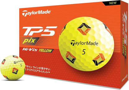 テーラーメイド(TAYLOR MADE) TMJ24 TP5/TP5 pix/TP5x/TP5x pix JPN 12個入り ゴルフボール 2024年モデル