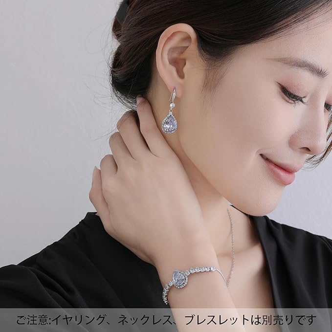 Linawe ピアス イヤリング レディース ジュエリー ダイヤモンド ピアス 母 女性 プレゼント