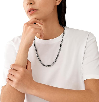 Diesel（ディーゼル）ステンレス製チェーンネックレス メンズ