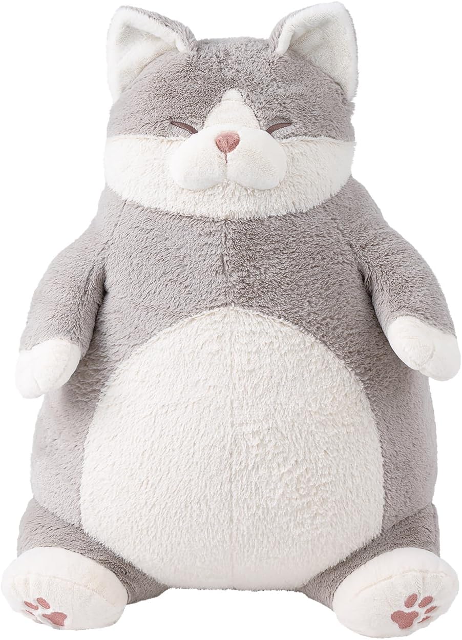 りぶはあと はちわれのかつお 抱き枕 ぬいぐるみ Mサイズ 全長約26cm