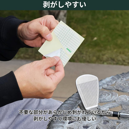 Tabata(タバタ) ゴルフ ショット マーカー ゴルフ練習用品 ショットセンサー 高粘着だが剥がしやすい インパクトマーカー 打球痕 飛距離アップ 打ちっ放し スイング練習 コントロール力が身につく スイング改善 ドライバー アイアン FW/UT