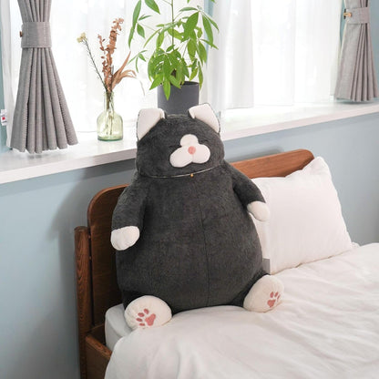 りぶはあと はちわれのかつお 抱き枕 ぬいぐるみ Mサイズ 全長約26cm