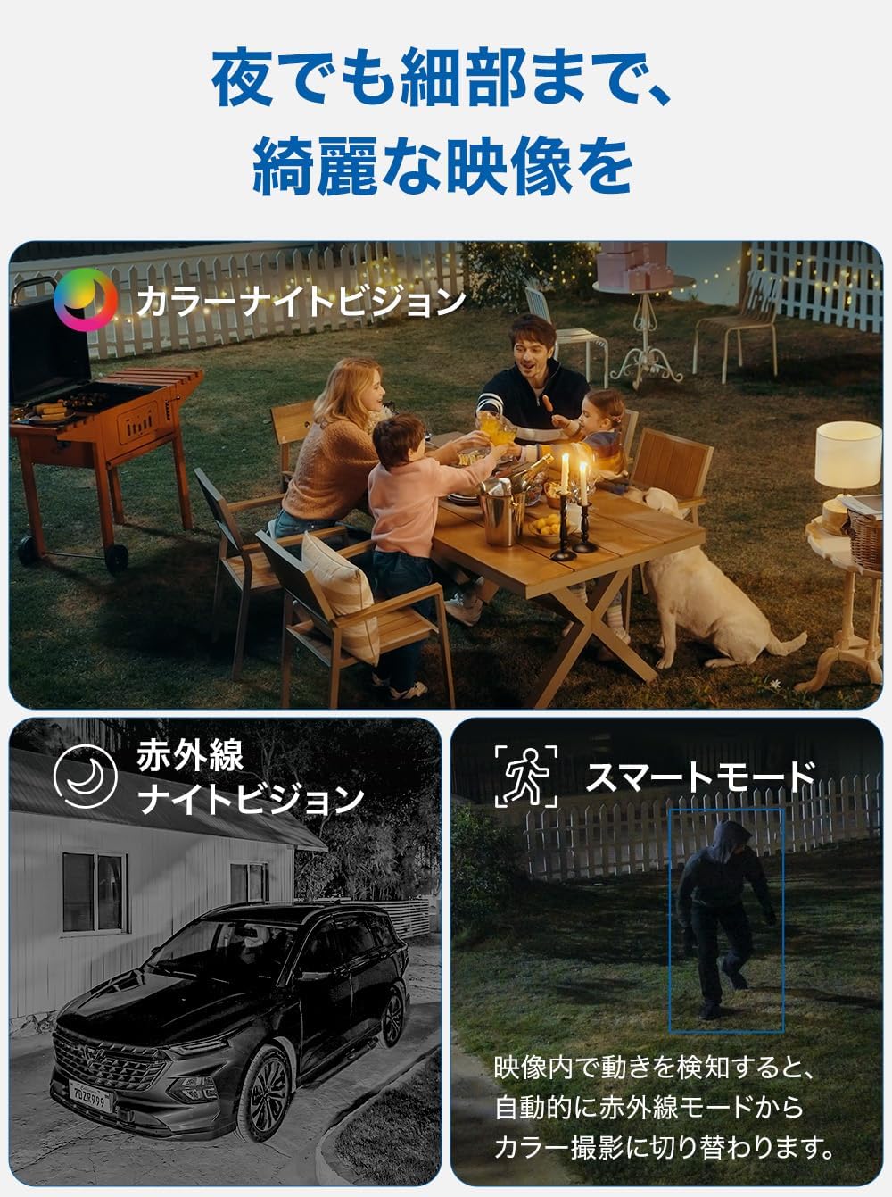 Tapo(タポ) 防犯カメラ ペットカメラ 屋外・屋内対応 2K 300万画素 デュアルレンズ パンチルト360° 広角125° AI検知 フルカラー夜間撮影 IP65 防水防塵 双方向通話 Alexa/Google Assistant対応 TP-Link Tapo C246D/A