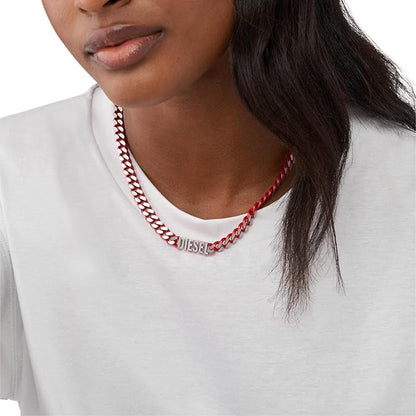 Diesel（ディーゼル）ステンレス製チェーンネックレス メンズ