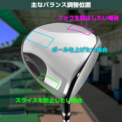 Tabata（タバタ）ゴルフ用 鉛プレート クラブヘッドのバランス調節・ウェイト調整・ゴルフメンテナンス用品