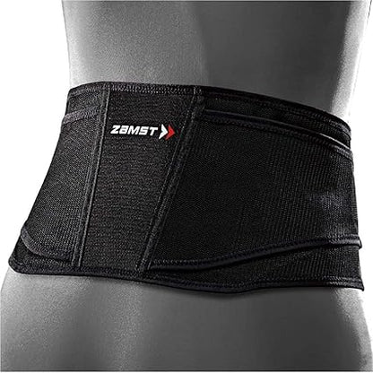 ザムスト（ZAMST）動きやすさと固定力を兼ね備えた 腰サポーター ZWシリーズ  男女兼用・簡単着脱・圧迫力調節可能・高通気性
