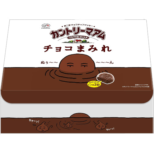 【EC限定品】不二家 カントリーマアムチョコまみれ大容量BOX(500g)