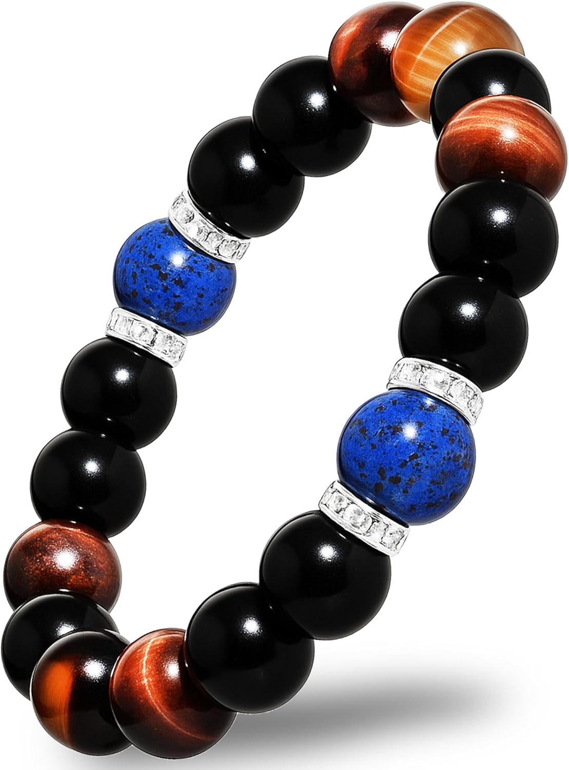 【金運 仕事運 厄除け】 CCopan ブレスレット メンズ レディース 人気 パワーストーン 天然石 数珠 ギャンブル運 魔除け お守り 強力