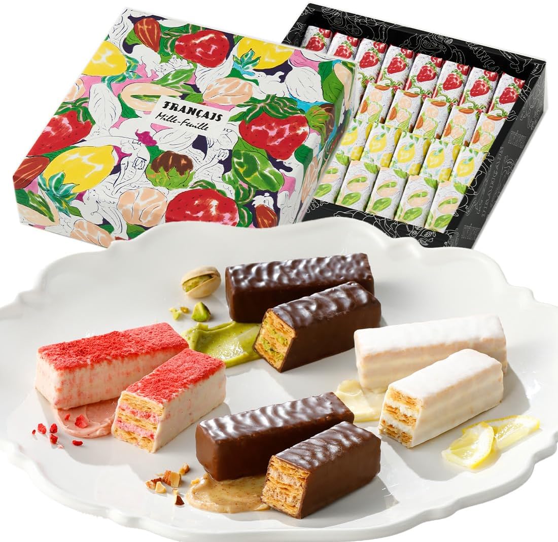 フランセ 果実をたのしむミルフィユ詰合せ 12個入｜個包装・ギフト・手提げ付
