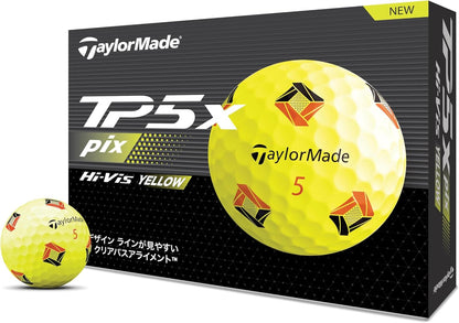 テーラーメイド(TAYLOR MADE) TMJ24 TP5/TP5 pix/TP5x/TP5x pix JPN 12個入り ゴルフボール 2024年モデル
