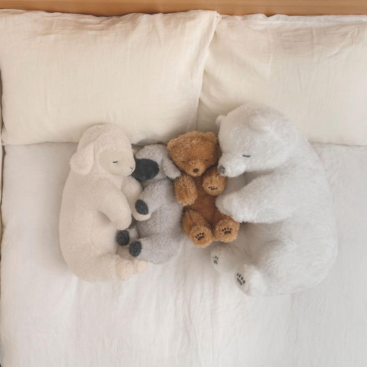 りぶはあと ソイネ ブラン 添い寝まくら ぬいぐるみ Mサイズ 全長約43cm