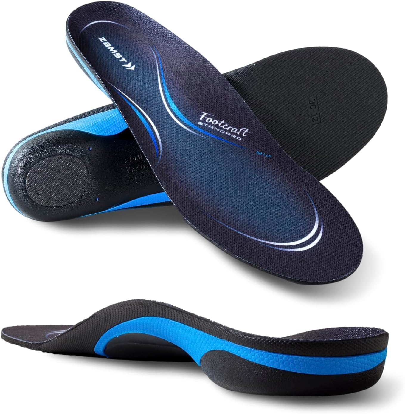 【ザムスト（ZAMST）】フットクラフト インソール（Footcraft）土踏まずアーチサポート 中敷き 1足分（左右セット）