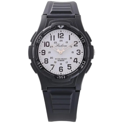 [シチズン Q&Q] 腕時計 アナログ 10気圧防水 ウレタンベルト VP84-854 メンズ ブラック