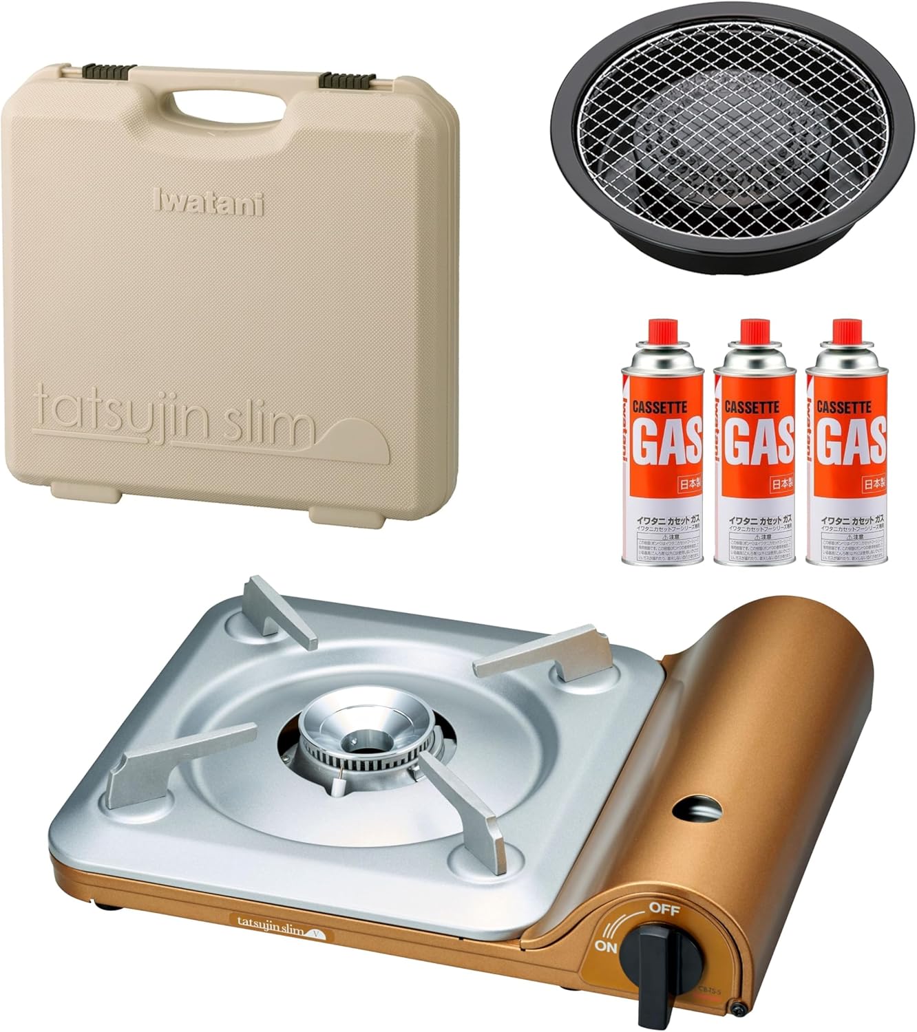 イワタニ（Iwatani／岩谷）カセットフー 達人スリムIII CB-SS-50（1台）日本製／防災対応