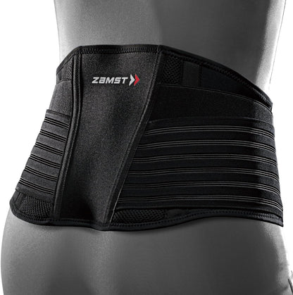 ザムスト（ZAMST）動きやすさと固定力を兼ね備えた 腰サポーター ZWシリーズ  男女兼用・簡単着脱・圧迫力調節可能・高通気性