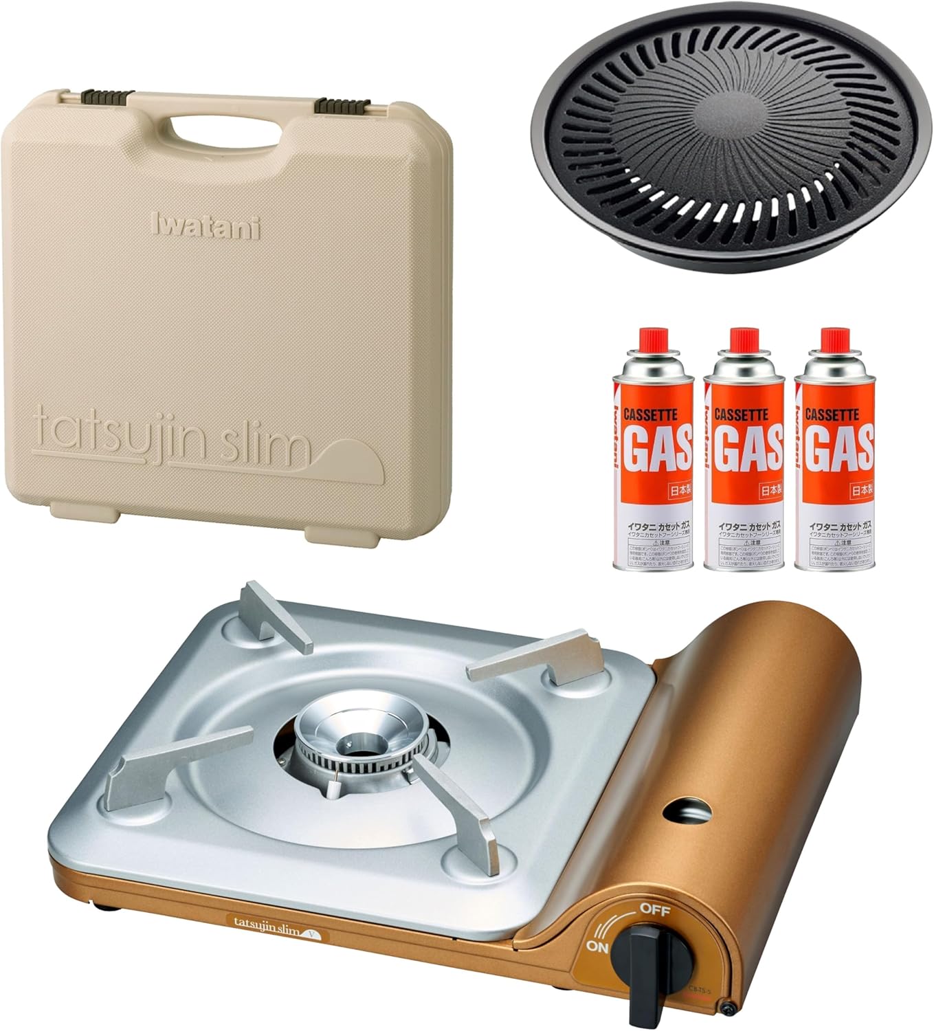 イワタニ（Iwatani／岩谷）カセットフー 達人スリムIII CB-SS-50（1台）日本製／防災対応