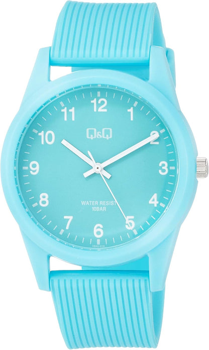 [シチズン Q&Q] 腕時計 アナログ 防水 ウレタンベルト VS40-002 メンズ ブラック