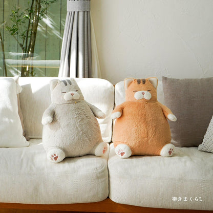 りぶはあと はちわれのかつお 抱き枕 ぬいぐるみ Mサイズ 全長約26cm