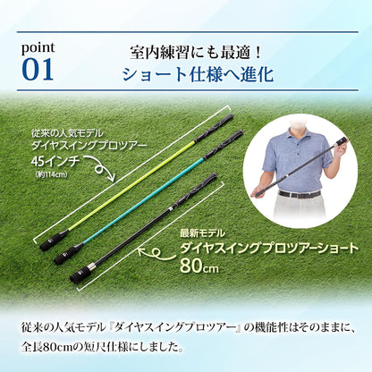 ダイヤゴルフ（DAIYA GOLF） ダイヤスイングシリーズ スイング練習器具 1個
