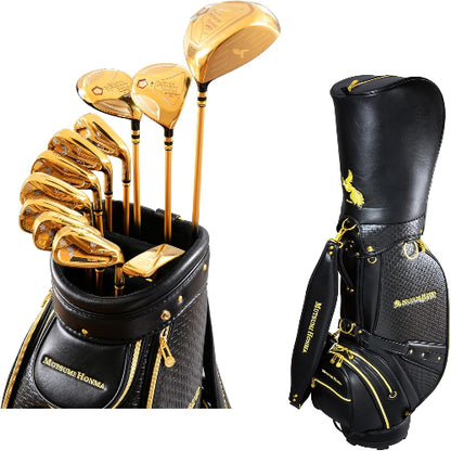 ムツミ ホンマ 本間 睦【MUTSUMI HONMA】 2023 MH488X鳳凰ゴールデン フルセット クラブ11本 +キャディバッグ付 日本正規品