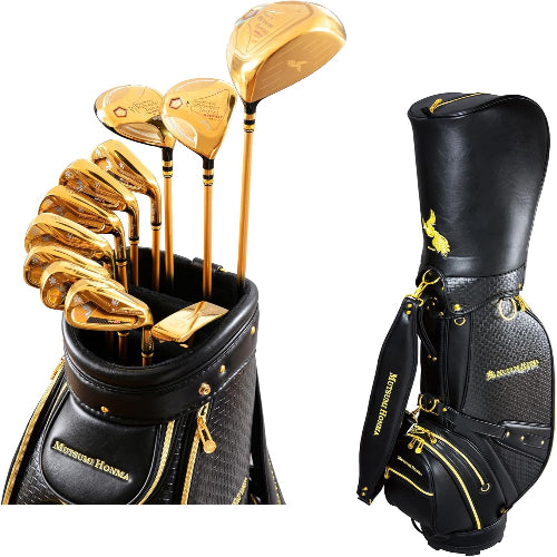 ムツミ ホンマ 本間 睦【MUTSUMI HONMA】 2023 MH488X鳳凰ゴールデン フルセット クラブ11本 +キャディバッグ付 日本正規品