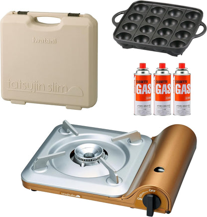 イワタニ（Iwatani／岩谷）カセットフー 達人スリムIII CB-SS-50（1台）日本製／防災対応
