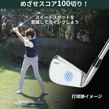 Tabata(タバタ) ゴルフ ショット マーカー ゴルフ練習用品 ショットセンサー 高粘着だが剥がしやすい インパクトマーカー 打球痕 飛距離アップ 打ちっ放し スイング練習 コントロール力が身につく スイング改善 ドライバー アイアン FW/UT