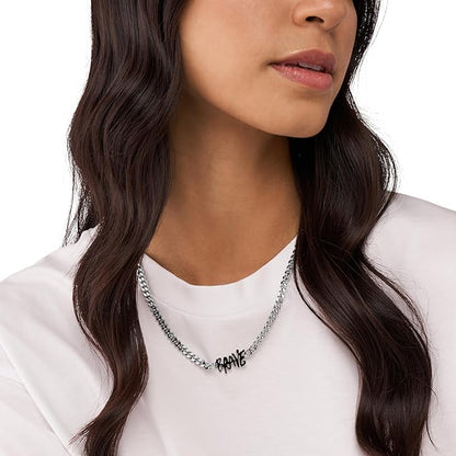 Diesel（ディーゼル）ステンレス製チェーンネックレス メンズ