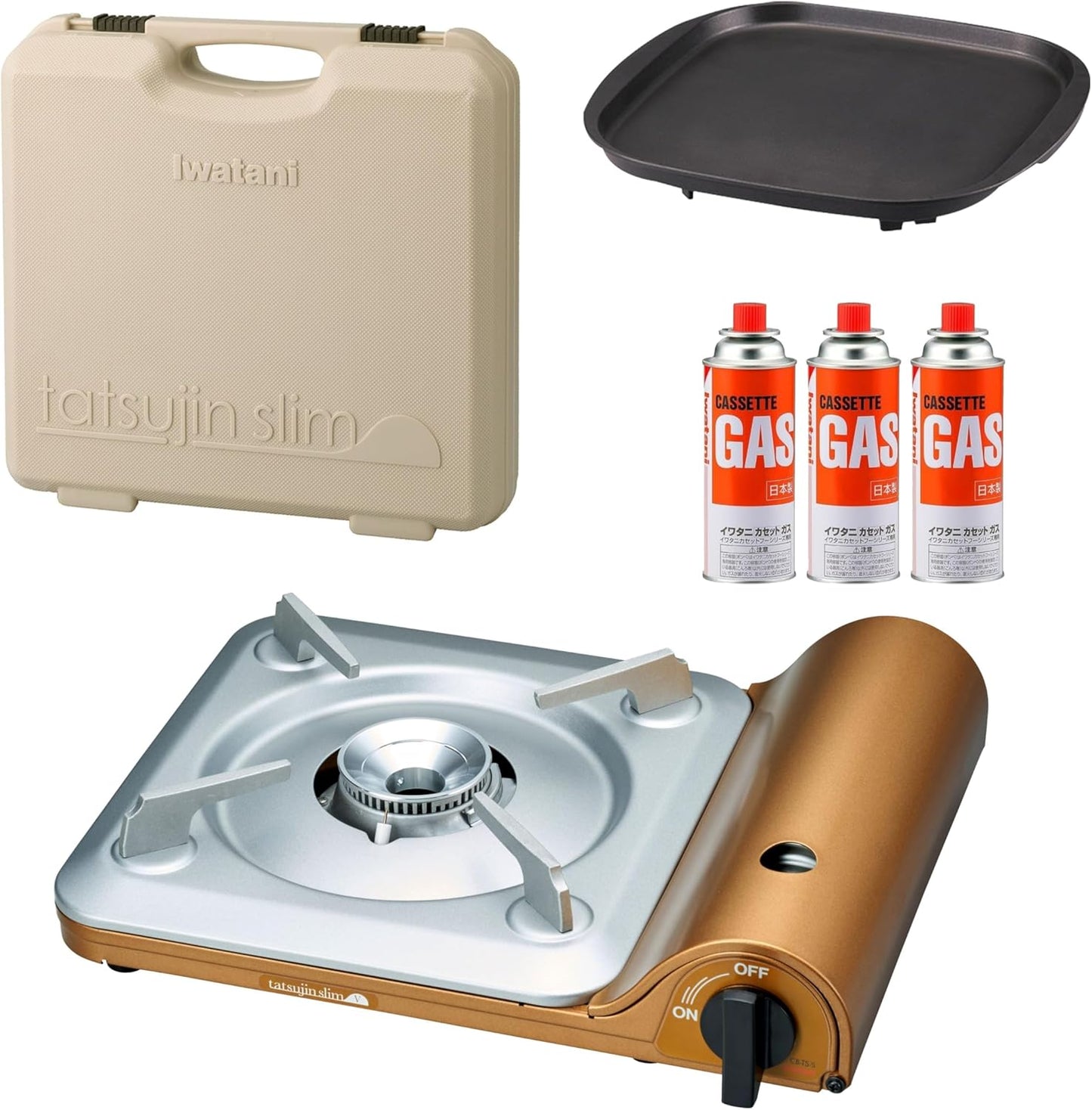 イワタニ（Iwatani／岩谷）カセットフー 達人スリムIII CB-SS-50（1台）日本製／防災対応