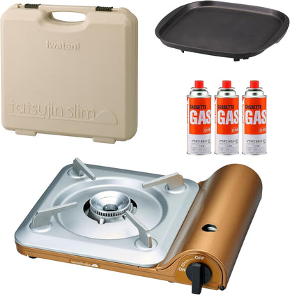 イワタニ（Iwatani／岩谷）カセットフー 達人スリムIII CB-SS-50（1台）日本製／防災対応