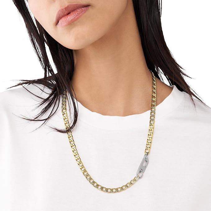 Diesel（ディーゼル）ステンレス製チェーンネックレス メンズ