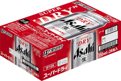 スーパードライ アサヒ ビール 350ml×24本 辛口<生>